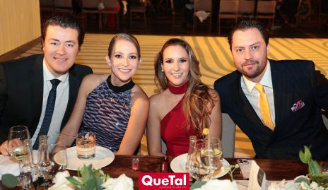 Gastón Lozano, Ale Álvarez, Lucila Andrade y Patricio Lozano.