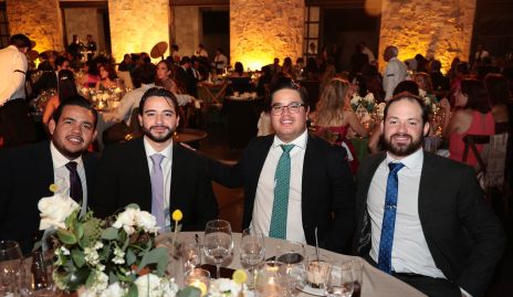  Edgar Zúñiga, Ramón Pedroza, Alejandro Aguillón y José María Meade.