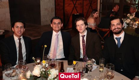  Marco Guerrero, Mauricio Preciado, Pato del Pozo y Ricardo Langarica.