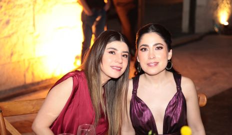  Zaira Ugalde y Mercedes Cadena.