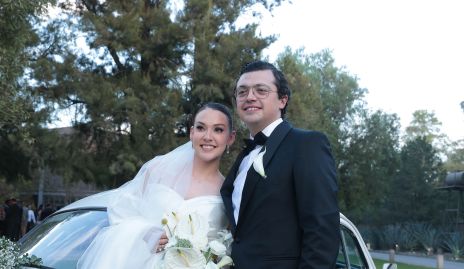  Alejandra Morales Hunter y Aldo Martínez y Neumann ya son esposos.