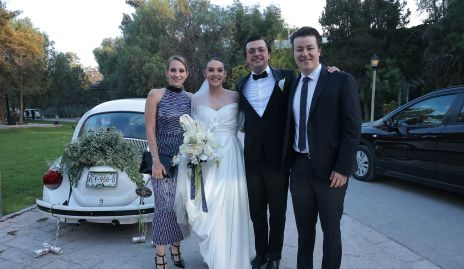  Ale Álvarez, Alejandra Morales, Aldo Martínez y Gastón Lozano.