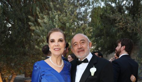  Claudia Neumann y Wilfrido Martínez papás del novio.