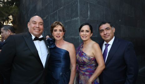 José Ángel Morales, Ana Hunter, Alma Méndez y Javier Hernández.