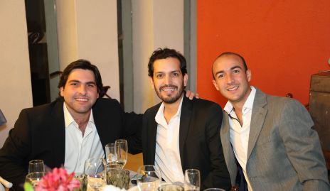  Antonio Esper, Rogelio y Alejandro Villalobos.