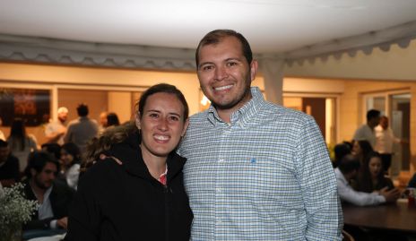   Lourdes Medina y Ricardo Landa.