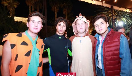  Carlos de los Santos, José Miguel Guerra, Francisco Torres y Pepe Barrón.