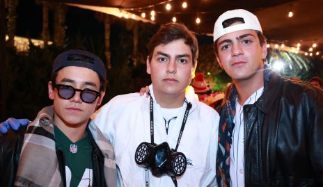  Sergio Torres, Juan Pablo González y Omar Feres.