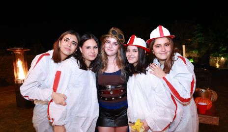  María Abaroa, Emma Fernández, Ximena Payán, Sofía Toledo y Lu Lebrija.