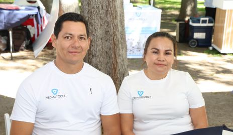  Jorge Chávez y Adriana Rivera.