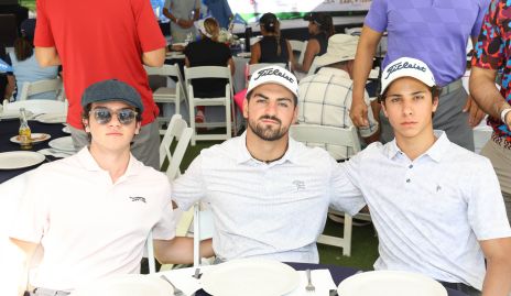  Samer Abud, Fran Cabeza y José Miguel Guerra.