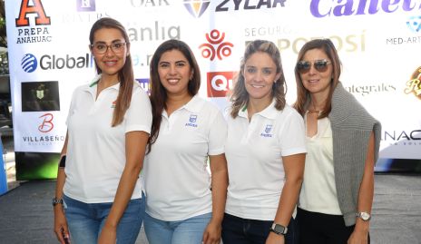  Gabriela Govea, Laura Torres, Mónica Leboreiro y Carla Sarquis.