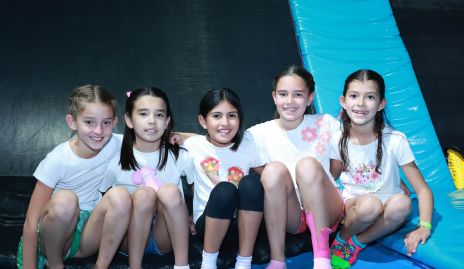  María Inés, Ale, Barbarita, Vale y María Inés.