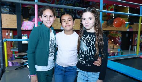  Inés, Luciana y Alexandra.