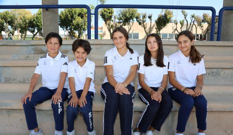  Amadeo, Diego Vidal, Alexa, Regina y Arantza.