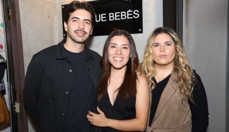  Rodrigo Espinosa, Yolanda Aguilar y Lore Cuadra.