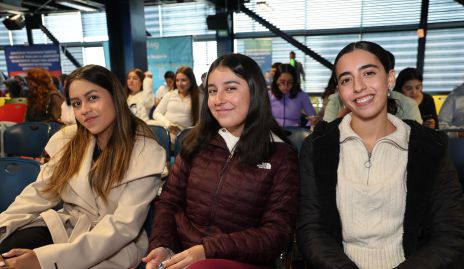  Ana Carola Díaz de León, Paulina Pineda y Ana Sofía Espinoza.