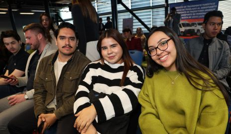  Juan Carlos García, Dania Calderón y Valeria González.