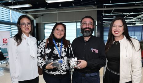  María Isabel Vargas, Mariana Córdova, Juan Pablo Adame  y Miriam Carranco.