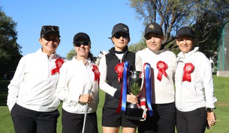  Ivette Coulon, Marcela Alcalde, Lourdes Orozco, Mariana Acebo y Daniela Coulon.