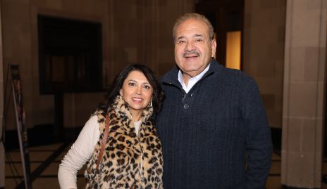  Marisela Castañón y Mario García Valdés.
