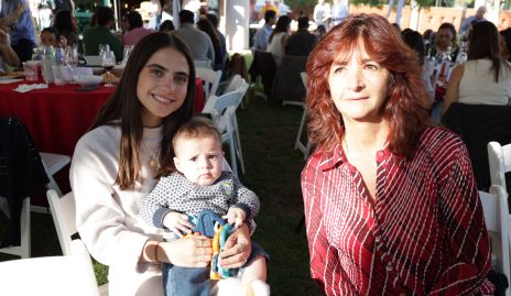  María José Medina, José y Marilú Lasso de la Vega.