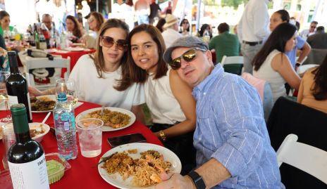  Verónica Franco,  Lorena Torres y Alejandro Martínez.
