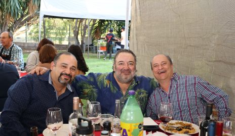 David Hernández, Ramón Pedroza yHéctor Valle.