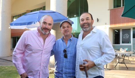 Rodrigo Hernández, Alex Martínez yRicardo Trujillo.