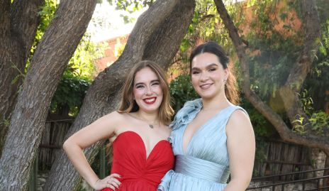  Natalia González y Melissa Galindo.