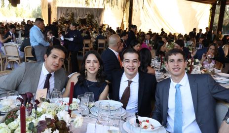  Arturo Guel, Maria Enríquez, Álvaro Guel y Eduardo.