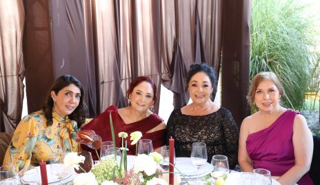  Liliana Serge, Anel Gómez, Silvia Gómez y Ana Cristi Paraz.