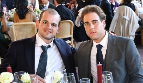  Elías Abud y Tomás Alcalde.