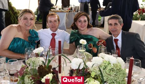  Vero Azuara, Braxe, Mari Meraz y Aureliano Jonguitud.