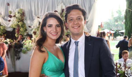  Majo de la Garza y Ulises Santoyo.