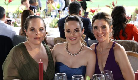  Andrea Díaz Infante, Ali Díaz Infante e Ingrid Nito.