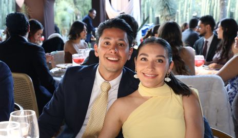  Carlos Liñán y Larissa Román.