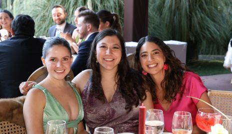  Ilse Gil, Sofía Castillo y Paula Ochoa.