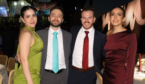  Maria José Sánchez, Gerardo Rivera, Keko Mendizábal y Ana Castrillón.