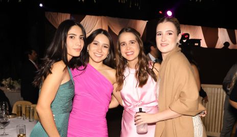  Laura González, Priscila Cerecedo, Monse y Macarena Anaya Fonte.