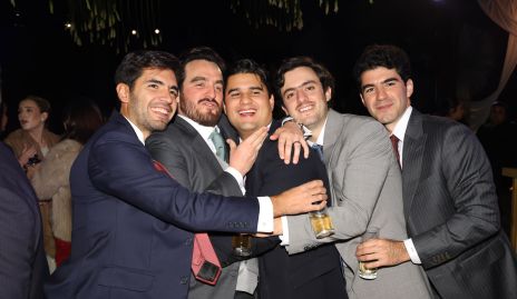 Juan Pablo Quintero, Julio Galindo, Juan Manuel Piñero, Rodrigo Abud y Héctor Mahbub.