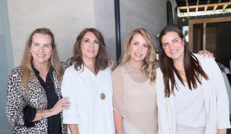  Paty del Bosque, Raquel Altamirano, Vero Aguirre y Danitza Lozano.