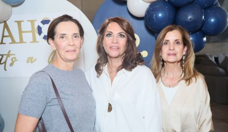  Pilar Martínez, Raquel Altamirano y Maite Yamín.