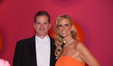  Jorge Leiva y Marisol Eichelmann, papás de la novia.