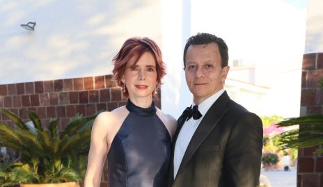  Ivette de Echeverría y Javier Echeverría.