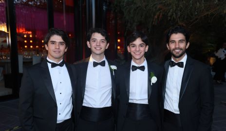  Juan Pablo Leiva, Jorge Andrés Leiva, Santiago Leiva y José Luis Leiva.