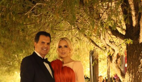  Alejandro  Baillères y Tania Ruiz.