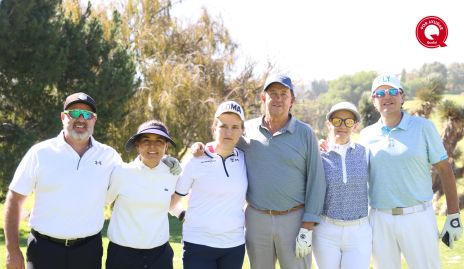  Daniel Carreras, Lorena Torres, Sofía Torres, Chato López, Isabel Martí y Eduardo Gómez.