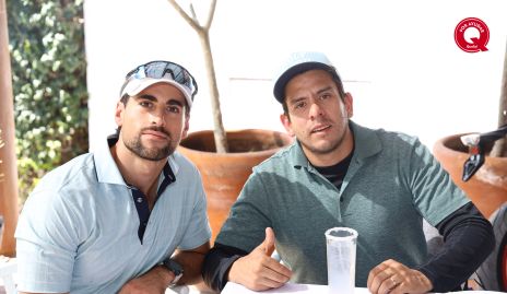  José Ángel Contreras y Héctor Rueda.