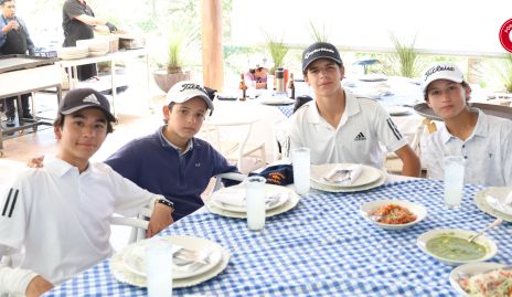  Sebastián Borja, Hugo Vidal y José Eduardo Guerra.